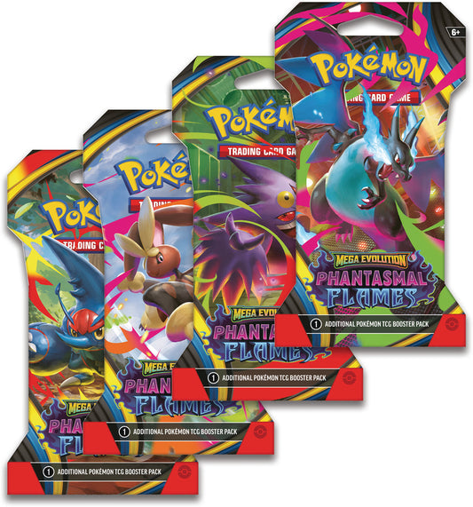 Pokémon - Phantasmal Flames - Sleeved Booster